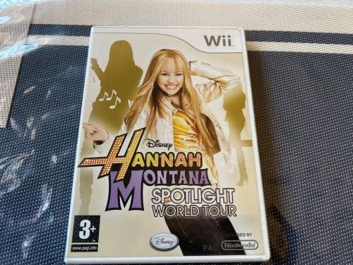 Nintendo Wii Hannah Montana game