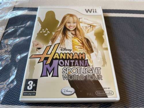 Nintendo Wii Hannah Montana game
