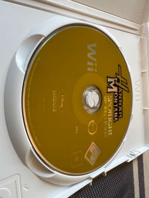 Nintendo Wii Hannah Montana game
