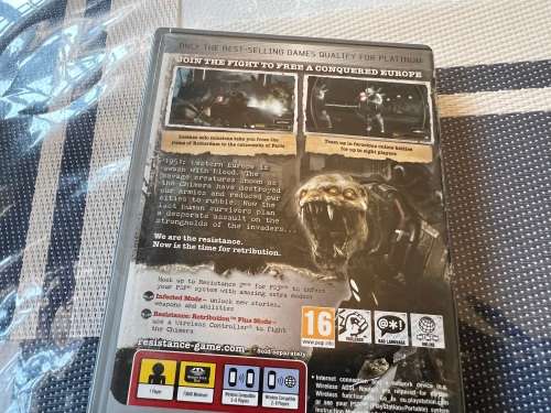 Resistance Retribution PSP Game