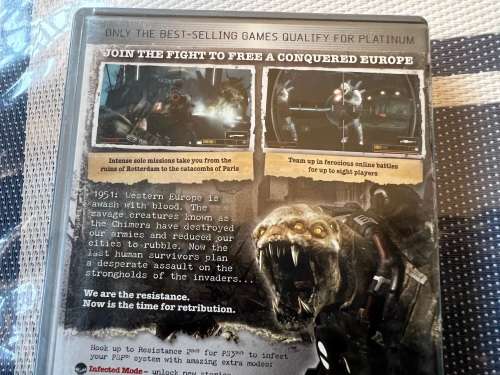 Resistance Retribution PSP Game