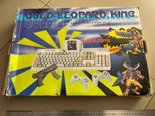 Brand new Gold Leopard Gaming console