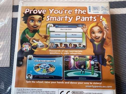 Wii Smarty Pants game