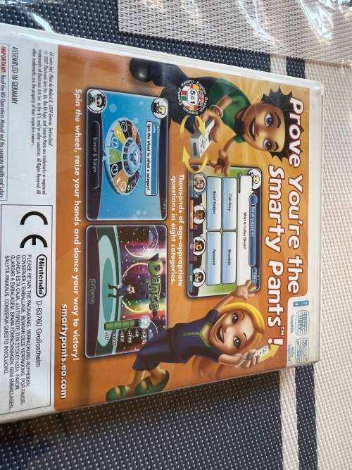 Wii Smarty Pants game