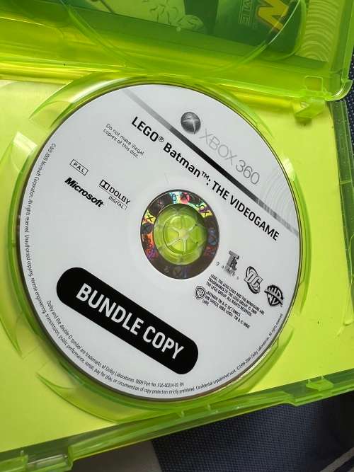 Lego Batman Video Game - XBOX 360 - only Batman game