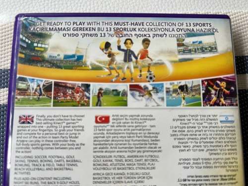 Kinect sports x 2 - season 1 and season 2 - XBOX 360 - set 2