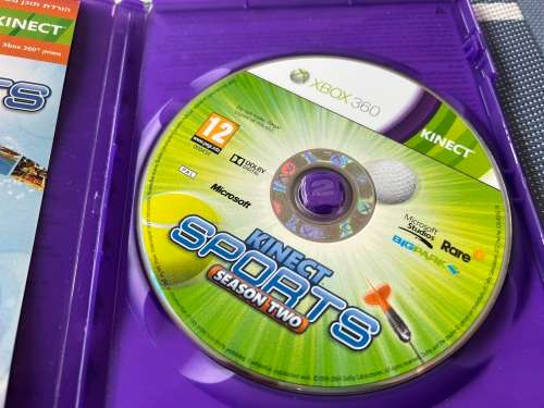 Kinect sports x 2 - season 1 and season 2 - XBOX 360 - set 2