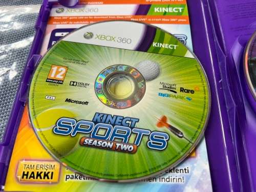 Kinect sports x 2 - season 1 and season 2 - XBOX 360 - set 2