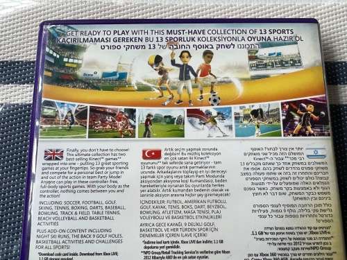 Kinect sports x 2 - season 1 and season 2 - XBOX 360 - set 2
