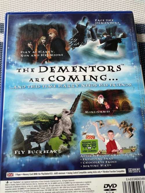 PS2 Harry Potter and the Prisoner of Azkaban