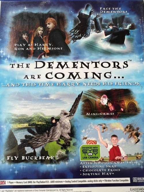 PS2 Harry Potter and the Prisoner of Azkaban