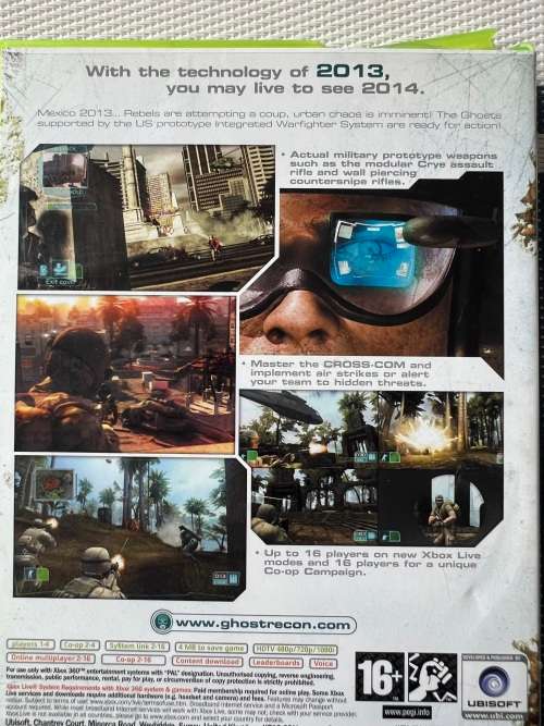 Ghost Recon Advanced Warfighter - XBOX 360