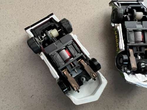 3 x slotcars for spares or repair