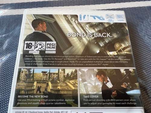 Wii 007 Quantum of Solace