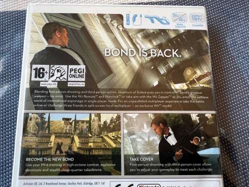 Wii 007 Quantum of Solace
