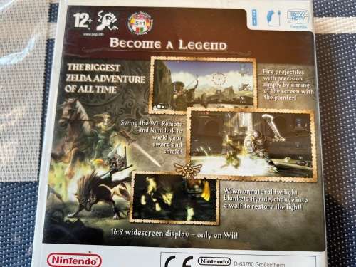 Nintendo Wii Legend of Zelda