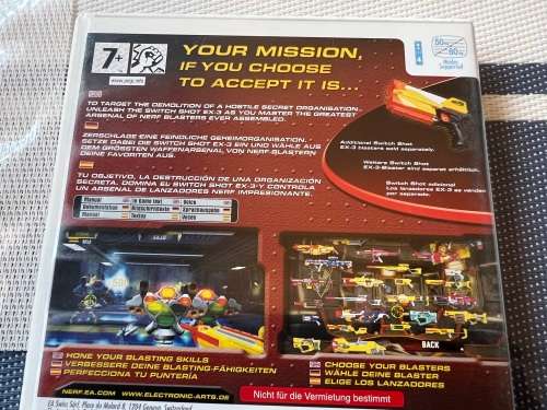 Nintendo Wii NERF