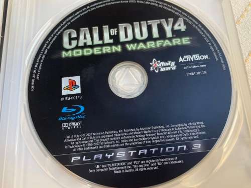 PS3 Call of Duty 4