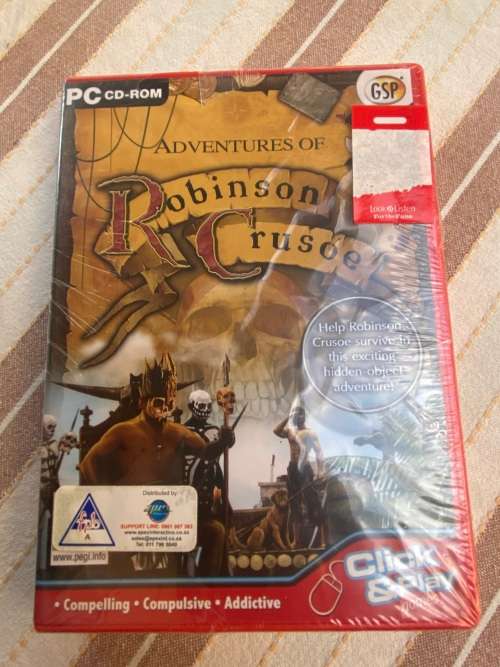 Adventures of Robinson Crusoe Brand New PC Game