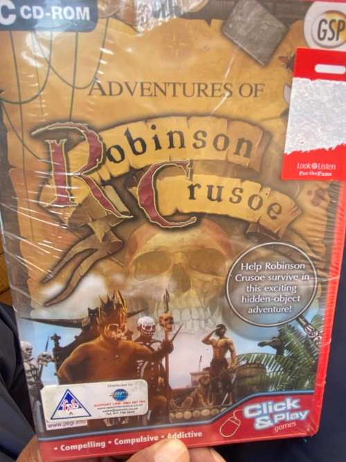 Adventures of Robinson Crusoe Brand New PC Game