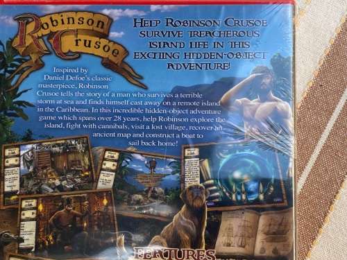 Adventures of Robinson Crusoe Brand New PC Game