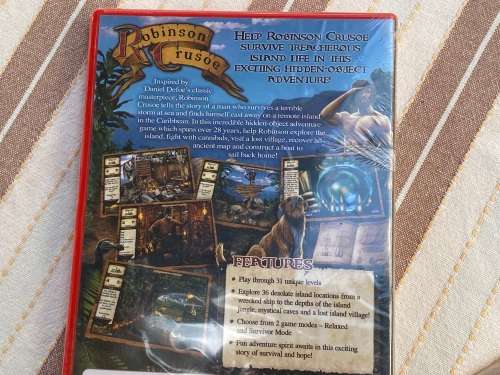 Adventures of Robinson Crusoe Brand New PC Game
