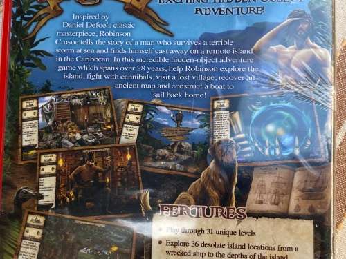 Adventures of Robinson Crusoe Brand New PC Game