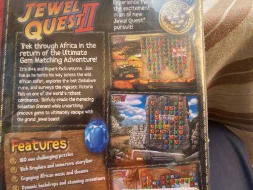 Jewels Quest 2 PC Game Brand new