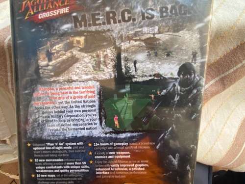 Jagges Alliance Cross Fire PC Game Brand New