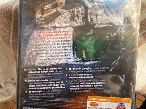 Jagges Alliance Cross Fire PC Game Brand New