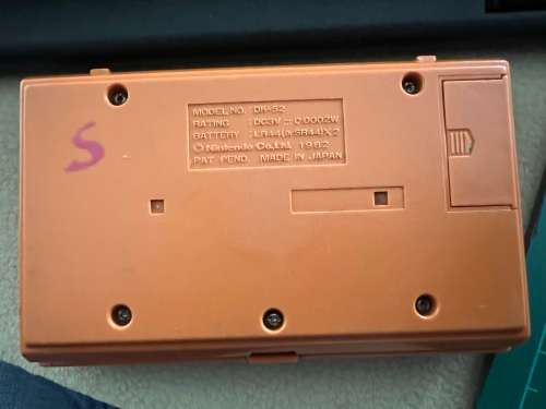 Donkey Kong Game and Watch 1980s collectable game