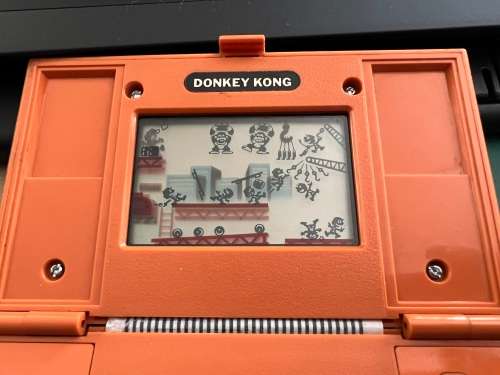 Donkey Kong Game and Watch 1980s collectable game