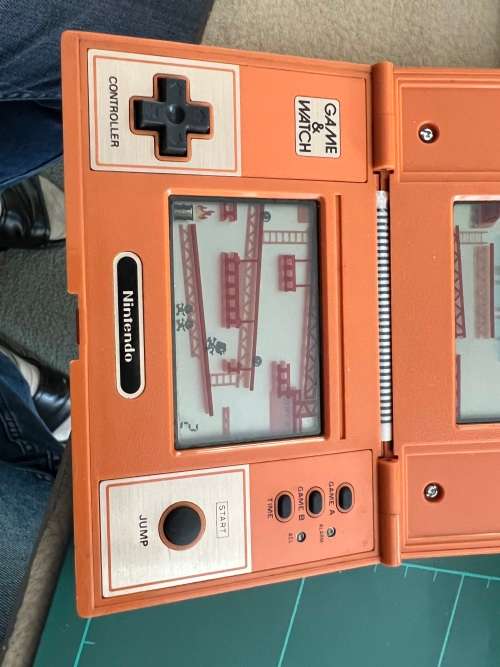 Donkey Kong Game and Watch 1980s collectable game
