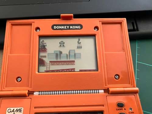 Donkey Kong Game and Watch 1980s collectable game