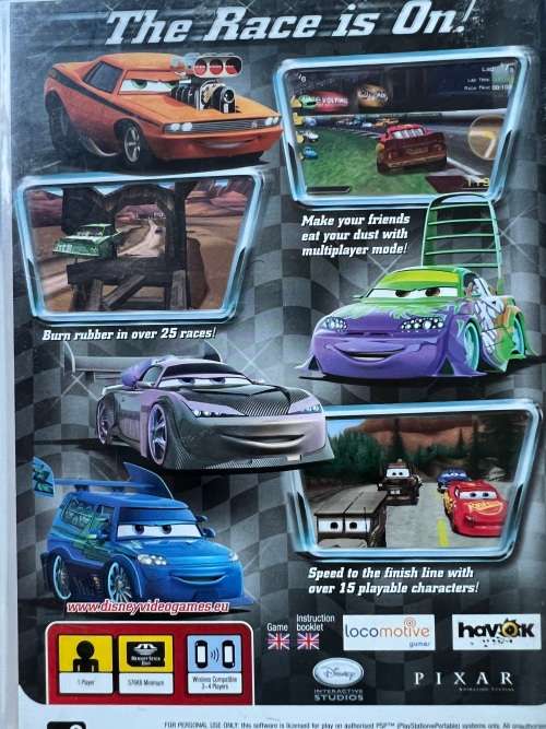 Cars PSP Game