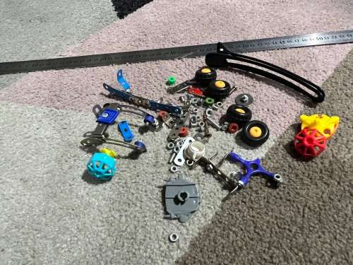Meccano type pieces - cheap