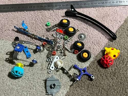 Meccano type pieces - cheap