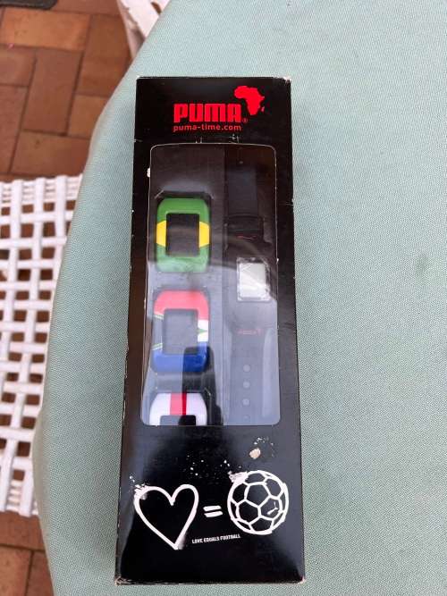 Puma original wrist watch with changeable faces