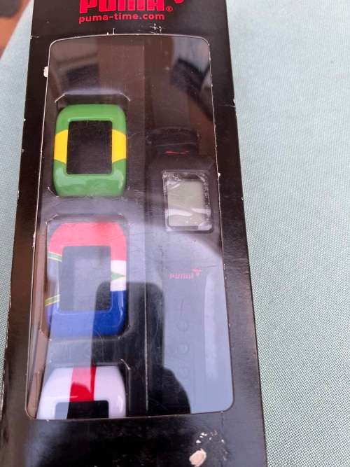 Puma original wrist watch with changeable faces
