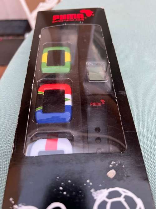 Puma original wrist watch with changeable faces