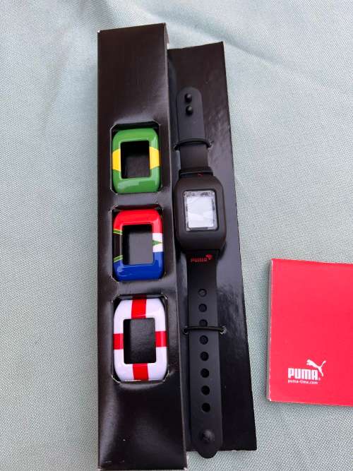 Puma original wrist watch with changeable faces