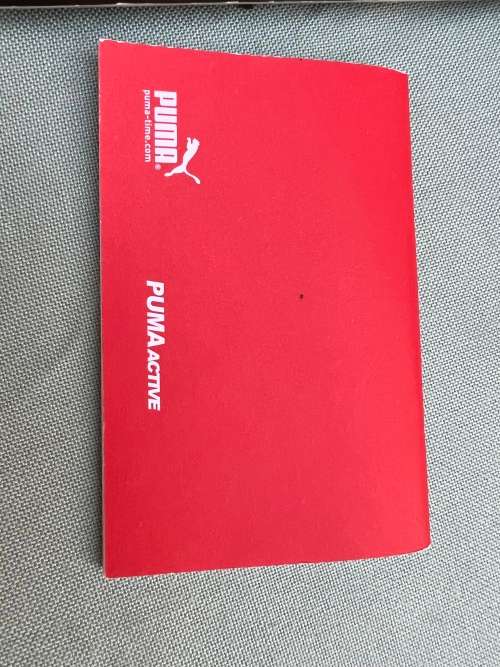Puma original wrist watch with changeable faces