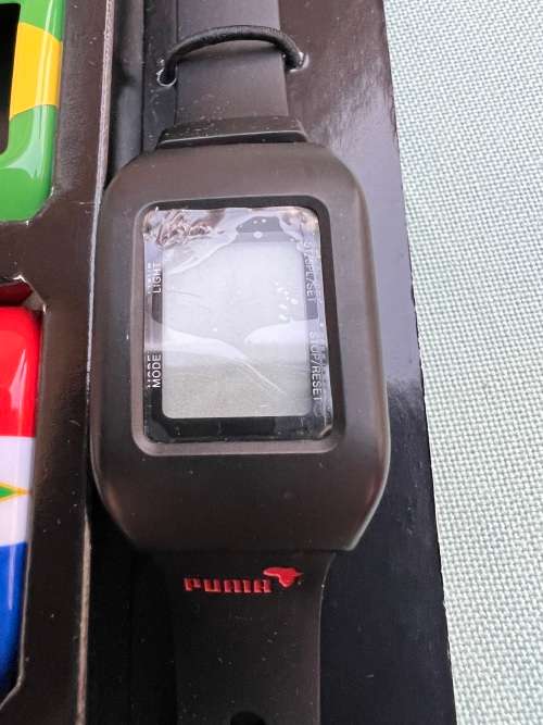 Puma original wrist watch with changeable faces