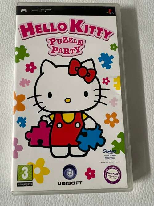 Hello Kitty Puzzle Party PSP Game