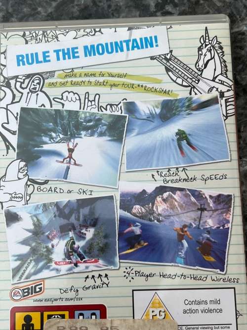 SSX on Tour Ice Skating - PSP game