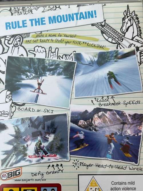SSX on Tour Ice Skating - PSP game