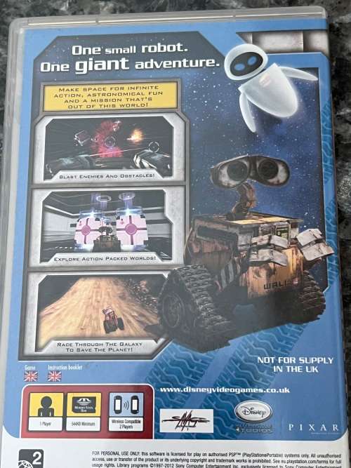 Disney Pixar Wall E PSP Game