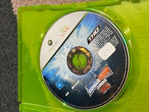 Smackdown vs Raw 2008 wrestling WWF Xbox 360 game - cheap