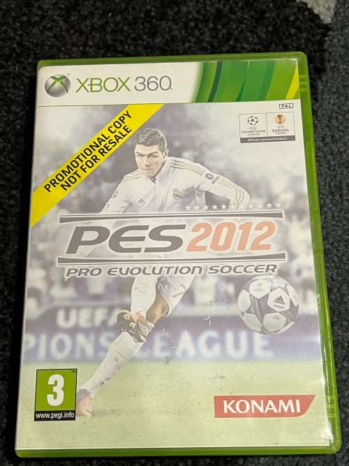 PES 2012 Pro Evolution Soccer Xbox 360 game