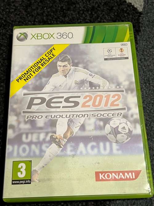PES 2012 Pro Evolution Soccer Xbox 360 game